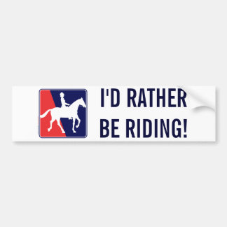 RWB-HORSE-RIDER AUTOAUFKLEBER
