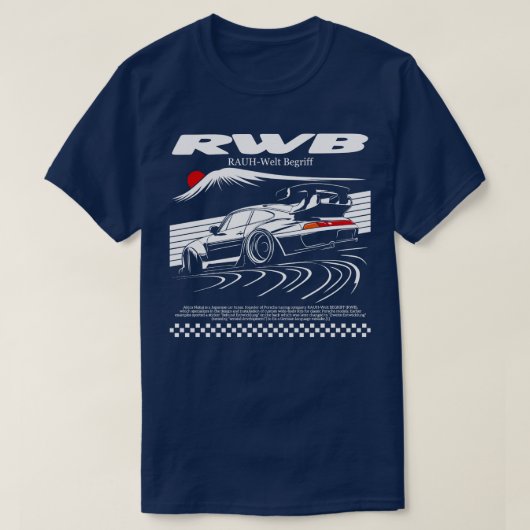 RWB Super Silhuotte TShirt (Design vorne)