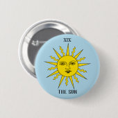 RWS Tarot - der Sun Button (Vorne & Hinten)