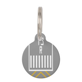 RWY-Schwellenwert 13R Haustiermarke