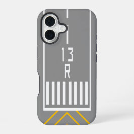 RWY-Schwellenwert 13R iPhone 16 Hülle