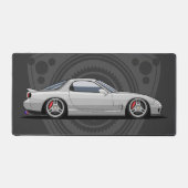 RX7 FD rotary JDM car Schreibtischunterlage (Vorderseite)