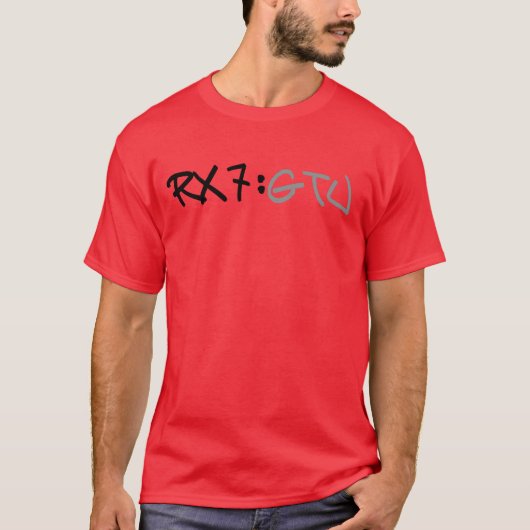 RX7 GTU T-Shirt (Vorderseite)