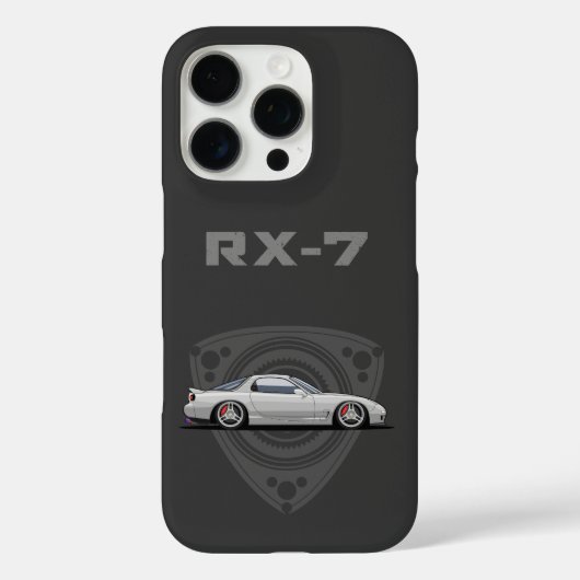 RX7 JDM car Case-Mate iPhone Hülle (Rückseite)