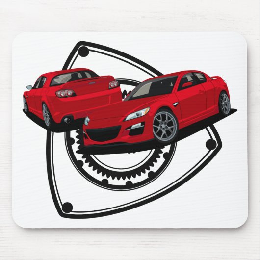 Rx8 Rotary Mousepad (Vorne)