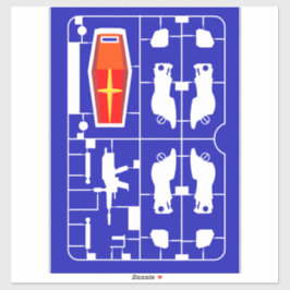 Rx-78 Gundam Gunpla Pampo Modell Runner Kit Strahl Aufkleber