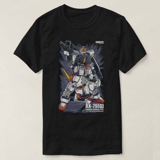 RX 79 G Gundam T-Shirt (Design vorne)