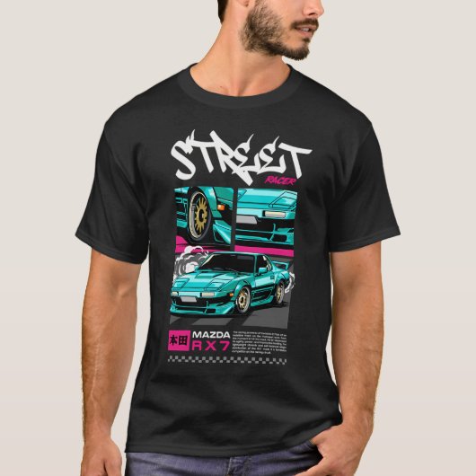 Rx-7 Anwendung T-Shirt (Vorderseite)