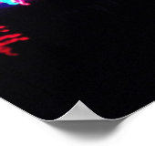 RX-8 nach Nacht Poster (Ecke)