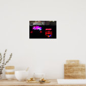 RX-8 nach Nacht Poster (Küche)