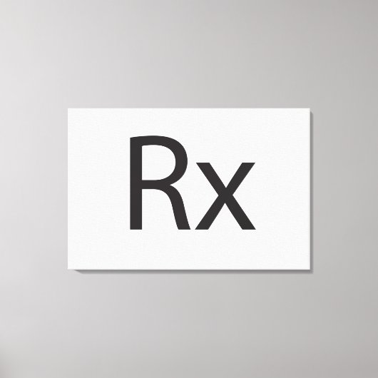 Rx.ai Leinwanddruck (Vorderseite)