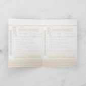 RX Funny Happy Prescription Karte (Innenseite)