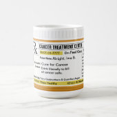 RX für Krebspatienten Kaffeetasse (Mittel)