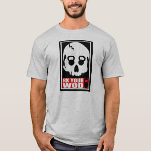 RX Ihr WOD - Kettlebell Schädel-T - Shirt