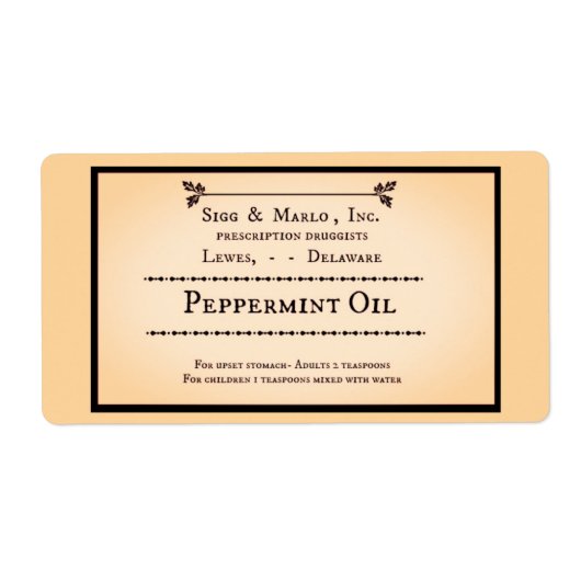 RX Lable / old -Vintag / pepermint (Vorne)