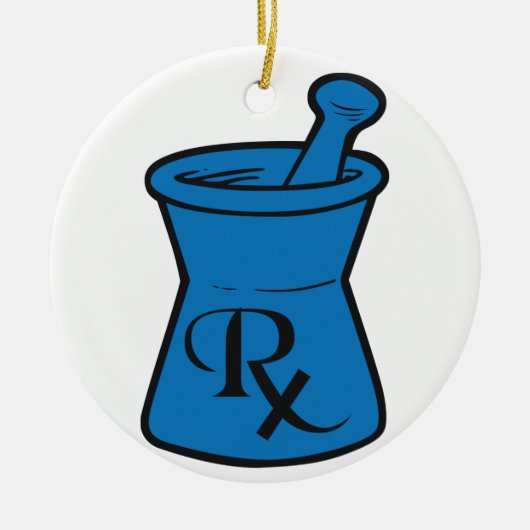 RX-Logo Keramik Ornament (Vorne)