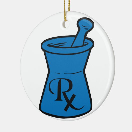 RX-Logo Keramik Ornament (Links)