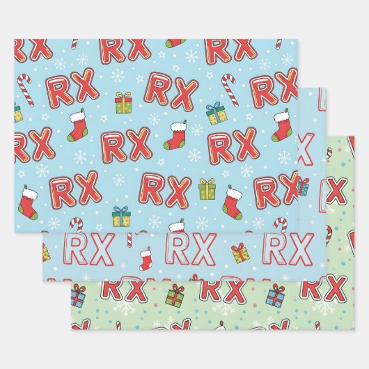 RX-Mas Pharmacy Christmas Geschenkpapier Set (Set)