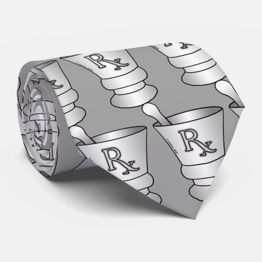 RX Mortar Pestle Krawatte (Gerollt)
