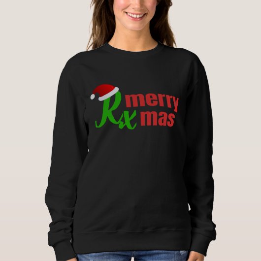 RX Pharmacy Christmas Sweatshirt (Vorderseite)