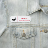 RX Pharmacy Logo Namensschild (Beispiel)