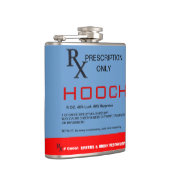 RX Prescription Hooch Flask Flachmann (Rechts)
