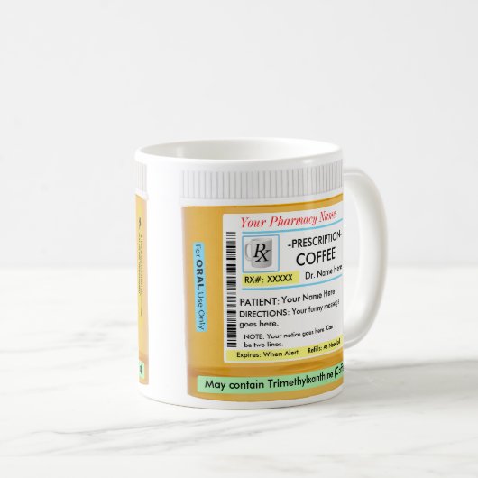 RX-Tasse - Eigene Anpassung Kaffeetasse (VorderseiteRechts)