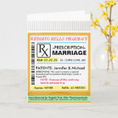 RX-Verschreibung für die Ehekarte Karte (Gelbe Blume)