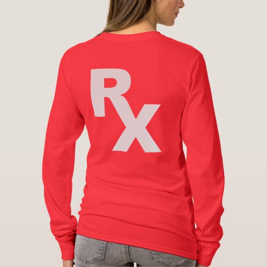 RX - Weiß T-Shirt (Rückseite)