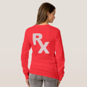 RX - Weiß T-Shirt (Schwarz voll)
