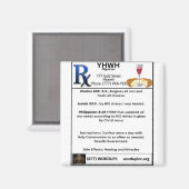 Rx-YHWH Magnet (Vorderseite/Rückseite)