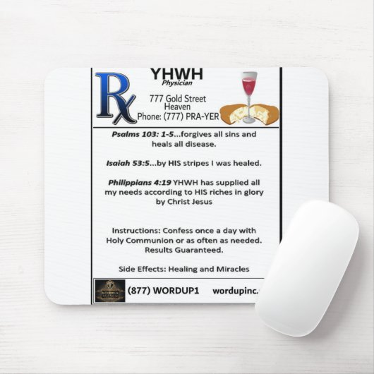 Rx-YHWH Mousepad (Mit Mouse)