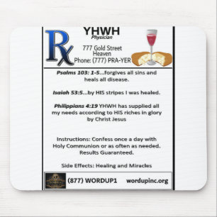 Rx-YHWH Mousepad