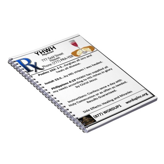 Rx-YHWH Notizblock (Rechte Seite)