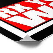 RX Your WOD - Kettlebell Skull Poster (Ecke)