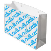 RXD Bad Große Geschenktüte (Rückseite Schrägansicht)