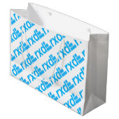 RXD Bad Große Geschenktüte (Vorderseite Schrägansicht)