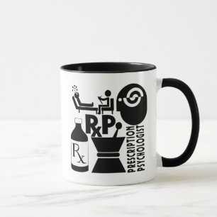RxP LOGO Prescription Psychologe Tasse