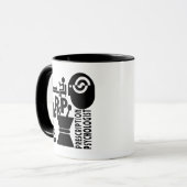 RxP LOGO Prescription Psychologe Tasse (Vorderseite Links)