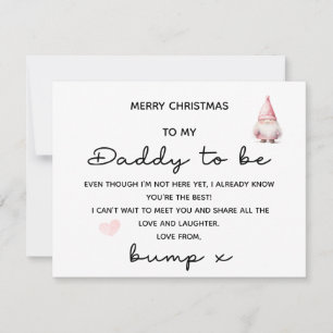 RY CHRISTMAS ZU MEINEM DADDY, VON DER BUMP-KARTE Z