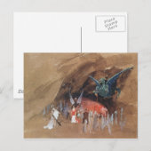 Ryabushkin Dragons Cave Postkarte (Vorne/Hinten)