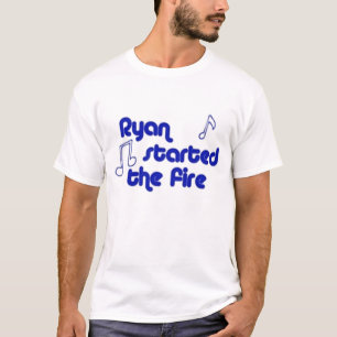 Ryan begann das Feuer T-Shirt