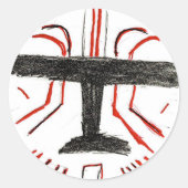 Ryan: Circle Sticker (Vorderseite)