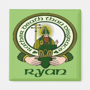 Ryan-Clan-Motto-Magnet Magnet
