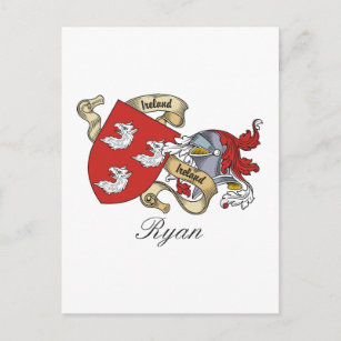 Ryan Familienwappen Postkarte