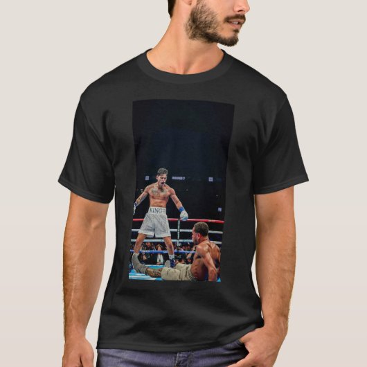 Ryan Garcia Boxing Legend T - Shirt - Iconic Fight (Vorderseite)