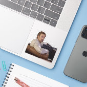 Ryan Gosling - The Fall Guy - Sticker (Laptop mit iPhone)