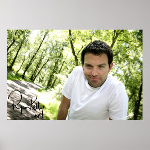 Ryan Kelly Music - Plakat "Signed" - Grüne Bäume