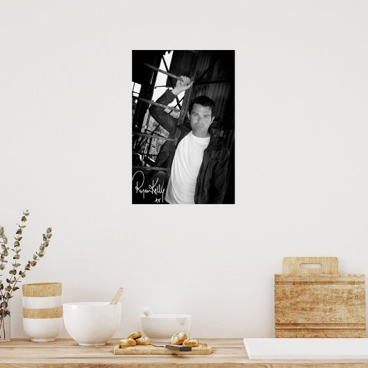 Ryan Kelly Music - Plakat "signed" - Ladder (Küche)