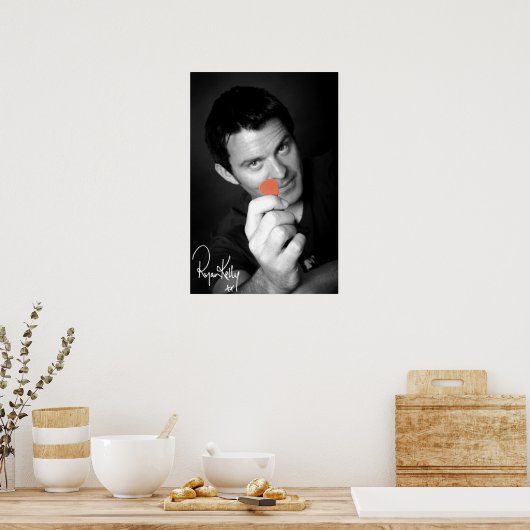 Ryan Kelly Music - Plakat "signed" - Pick (Küche)